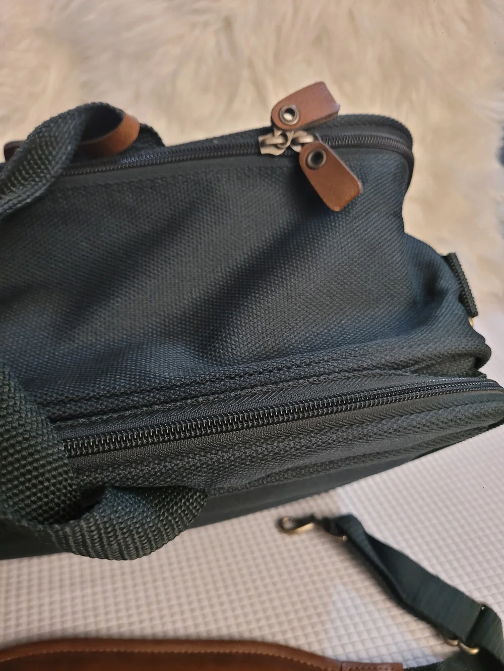 Vintage Samsonite Green Carribon Luggage